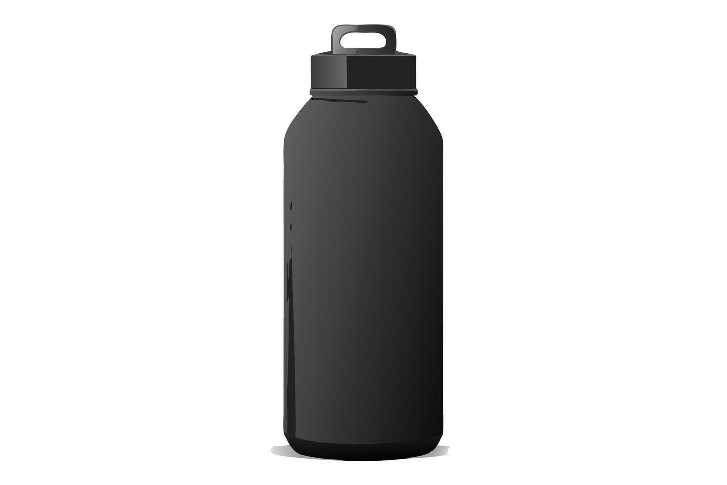 Water Bottle Mockup for Branding vector