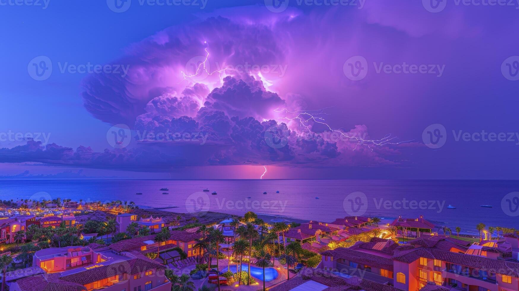 Energy storm veil photo