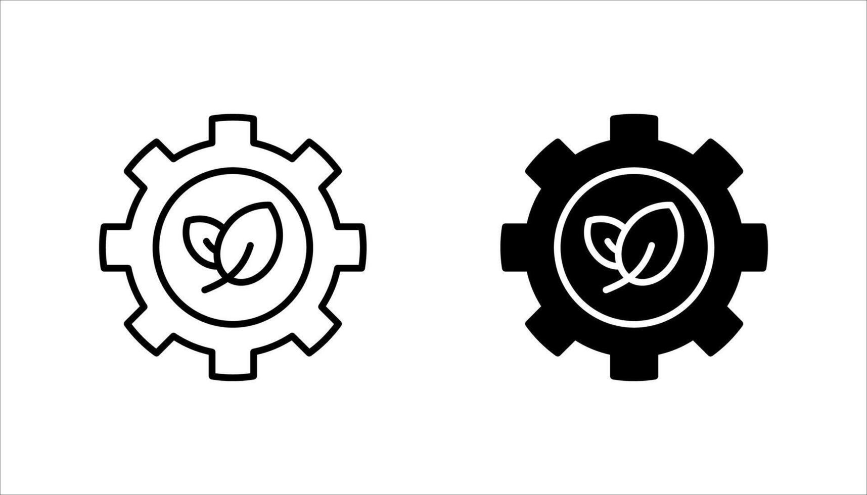 icon Set of Leaves, icons vector