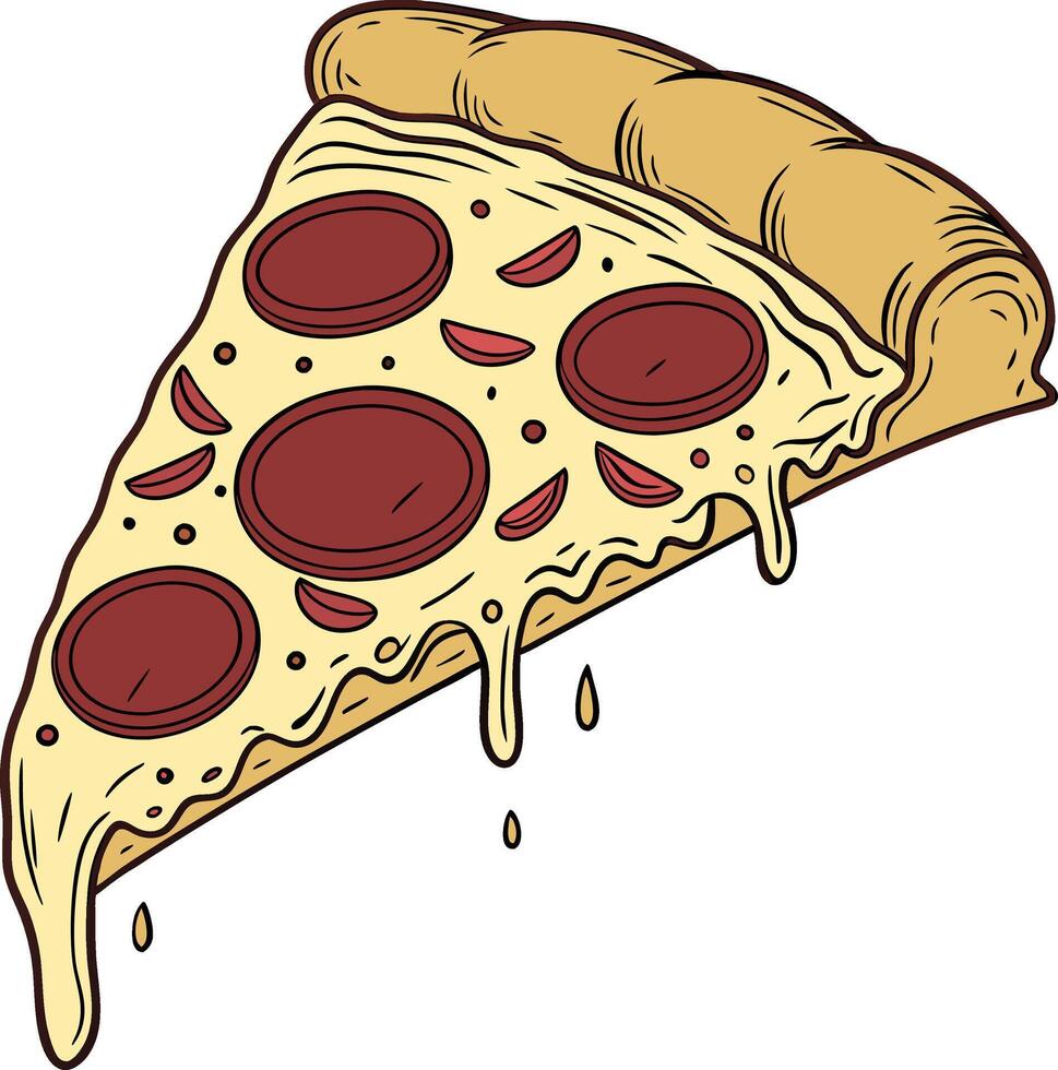 A Slice of pizza vector
