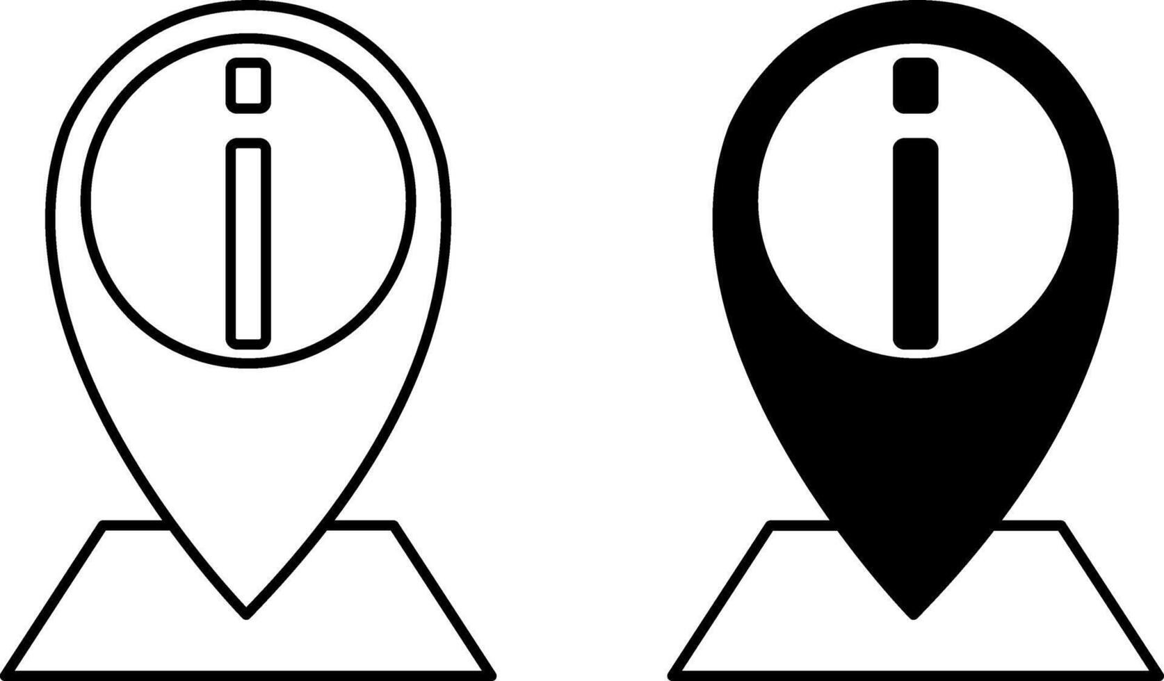 Placeholder Icons. Black and White Icons. Map Location Pin. Brazilian Carnival Concept vector