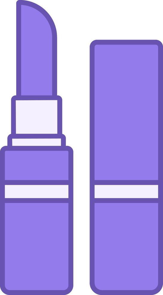 Lipstick Color Icon. Cosmetic Product. Brazilian Carnival Concept vector