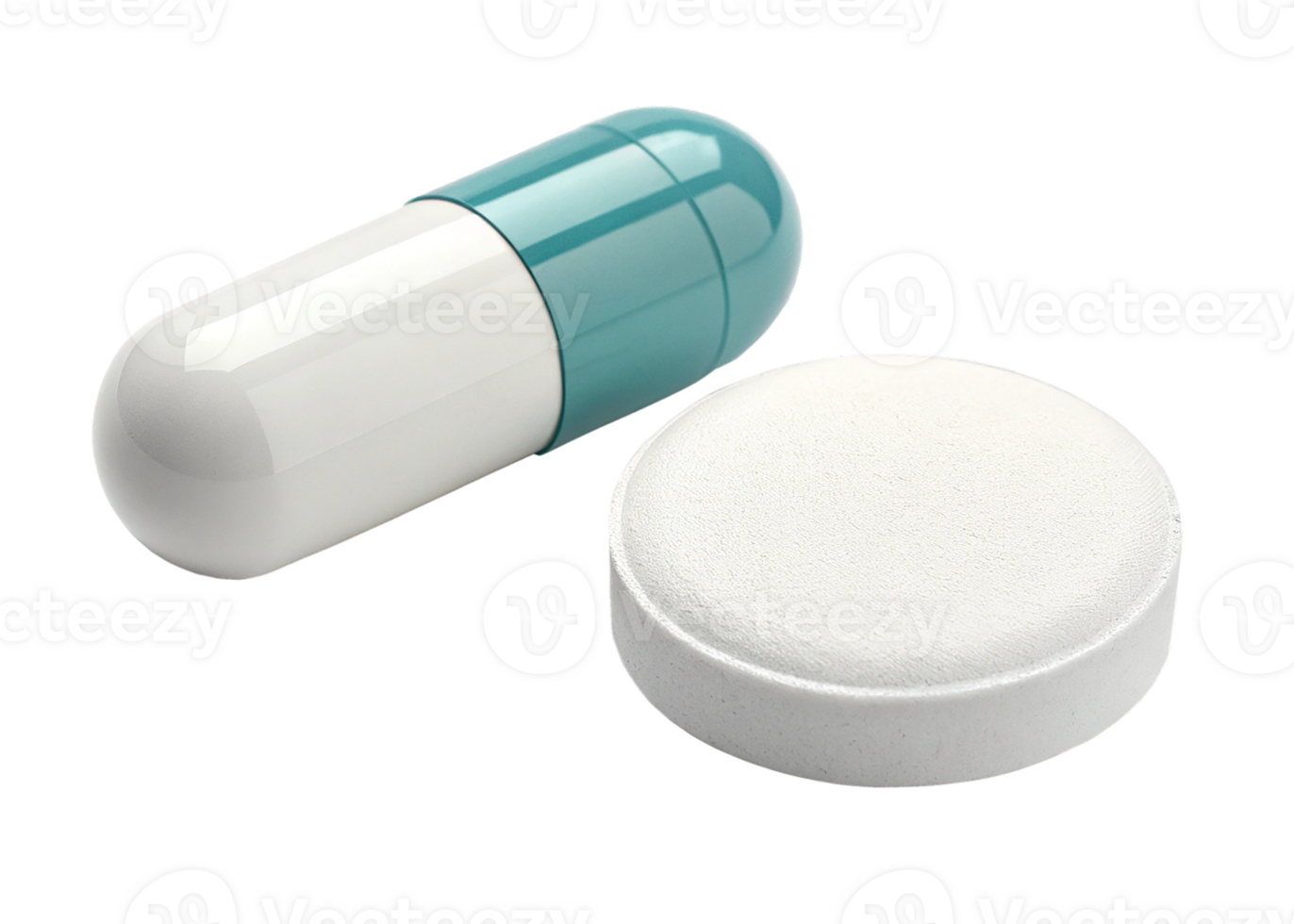 closeup of Pill and Capsule png