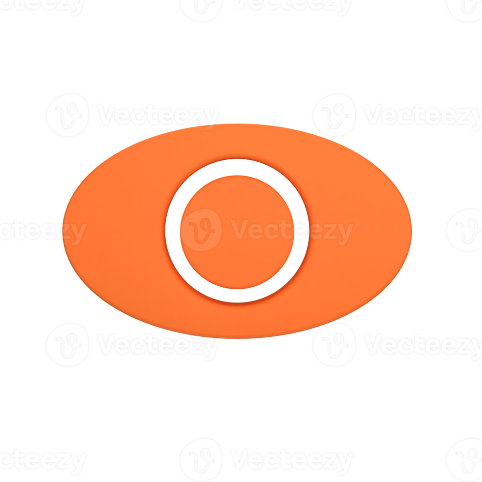 eye visibility 3d icon png