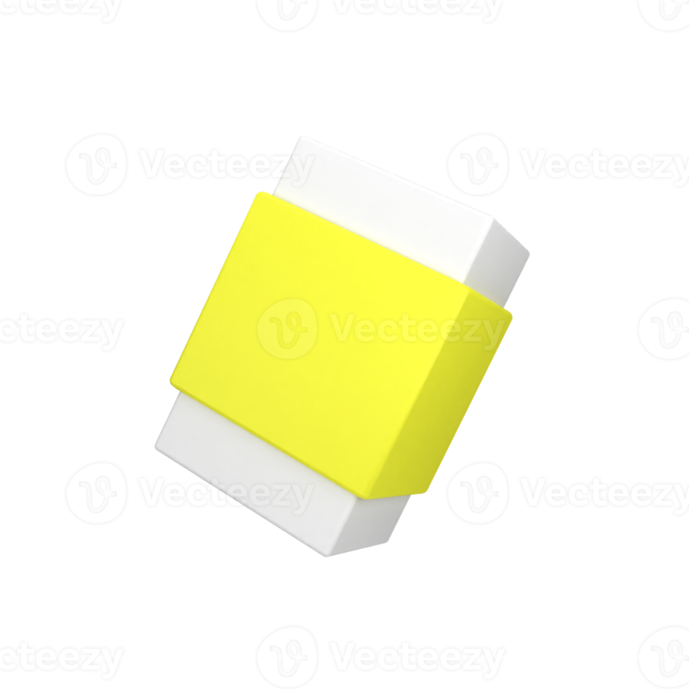 eraser 3d icon png