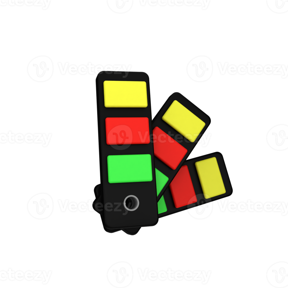 colour palette 3d icon png