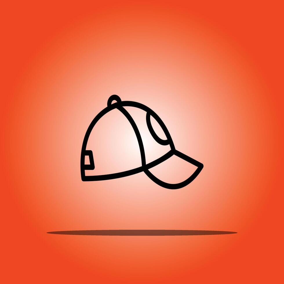 Cap art illustration design vector