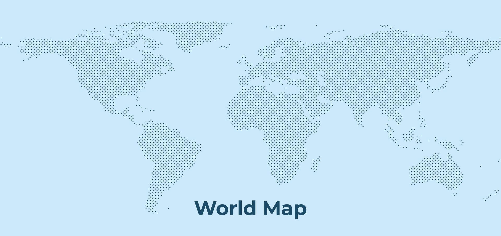 World Map Background with Diamond Texture vector