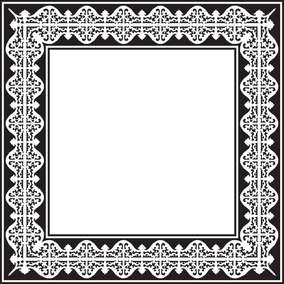 Classic Ornamental Border Art. vector