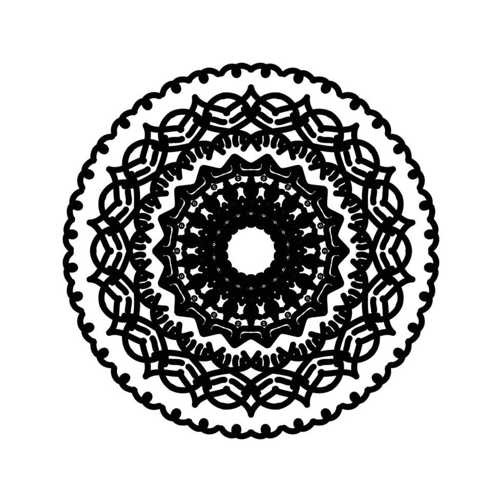 colorful mandala design vector