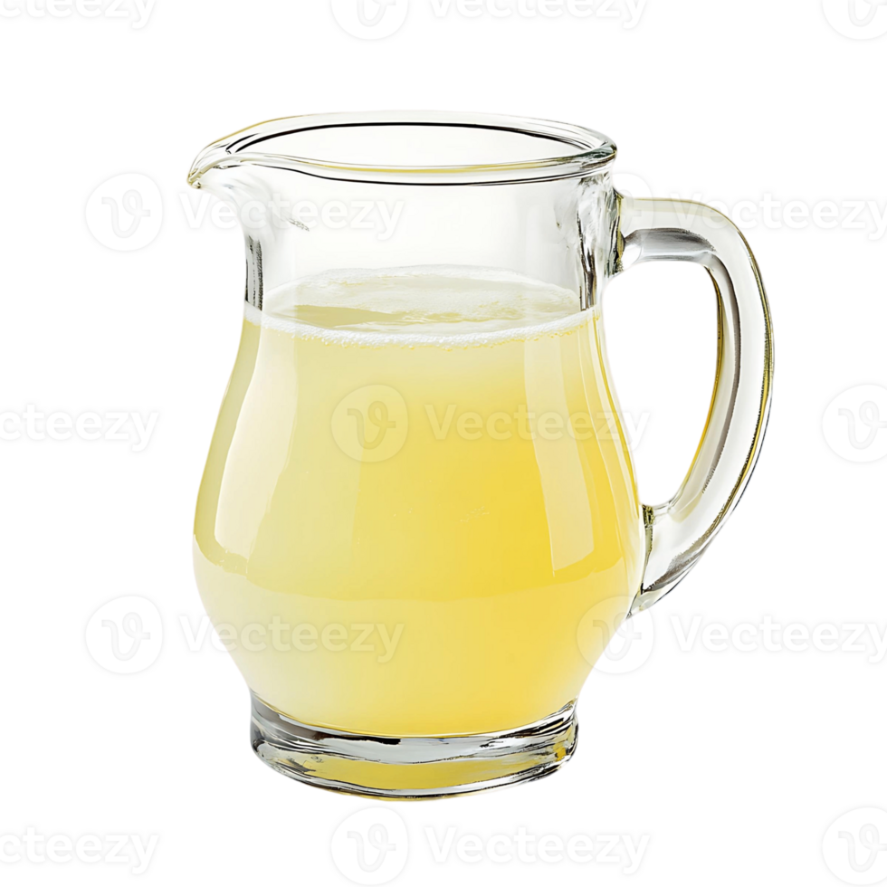 Freshly Squeezed Lemon Juice in a Jug png