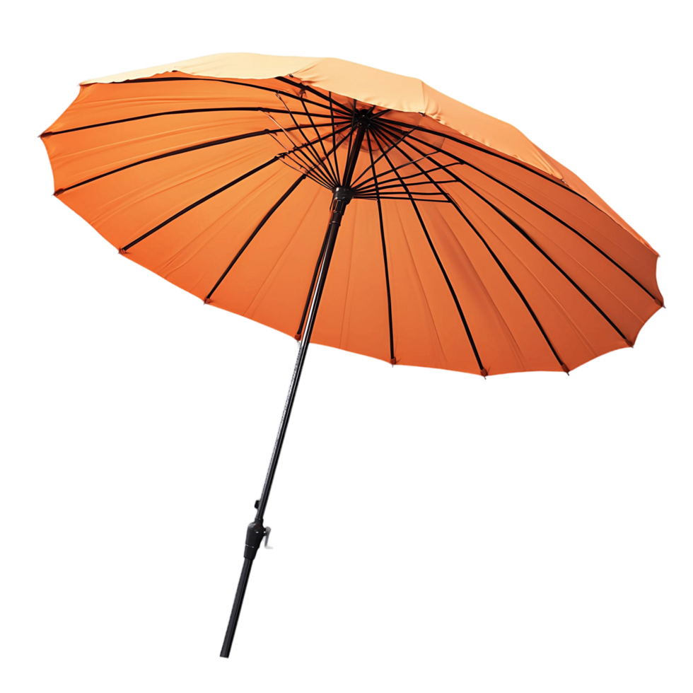 Sturdy Outdoor Orange Patio Umbrella png