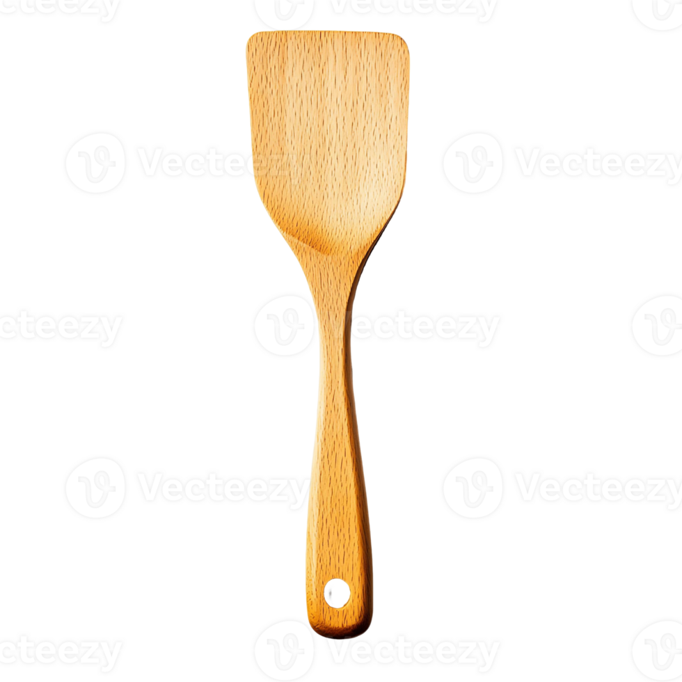 Classic Wooden Kitchen Spatula png