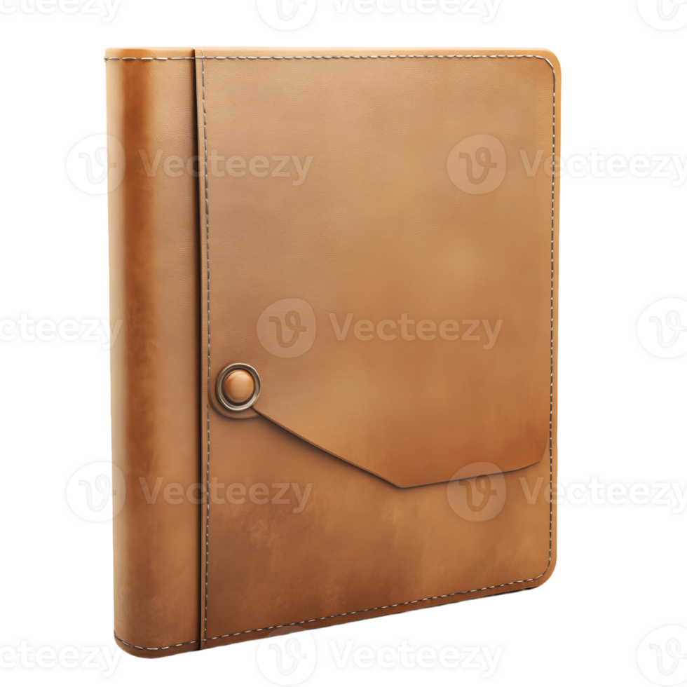 Simple Document Folder with Button Enclosure png