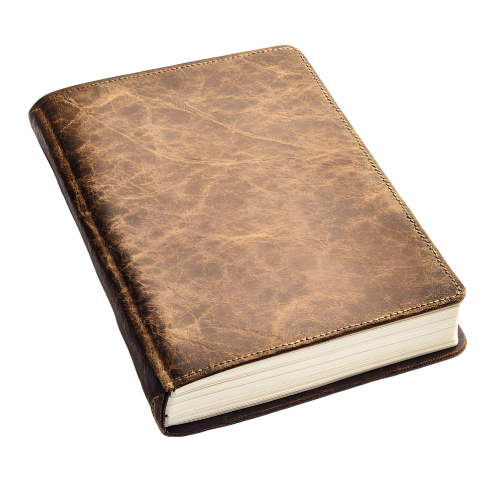Isolated Notebook with Soft, Textured Cover png
