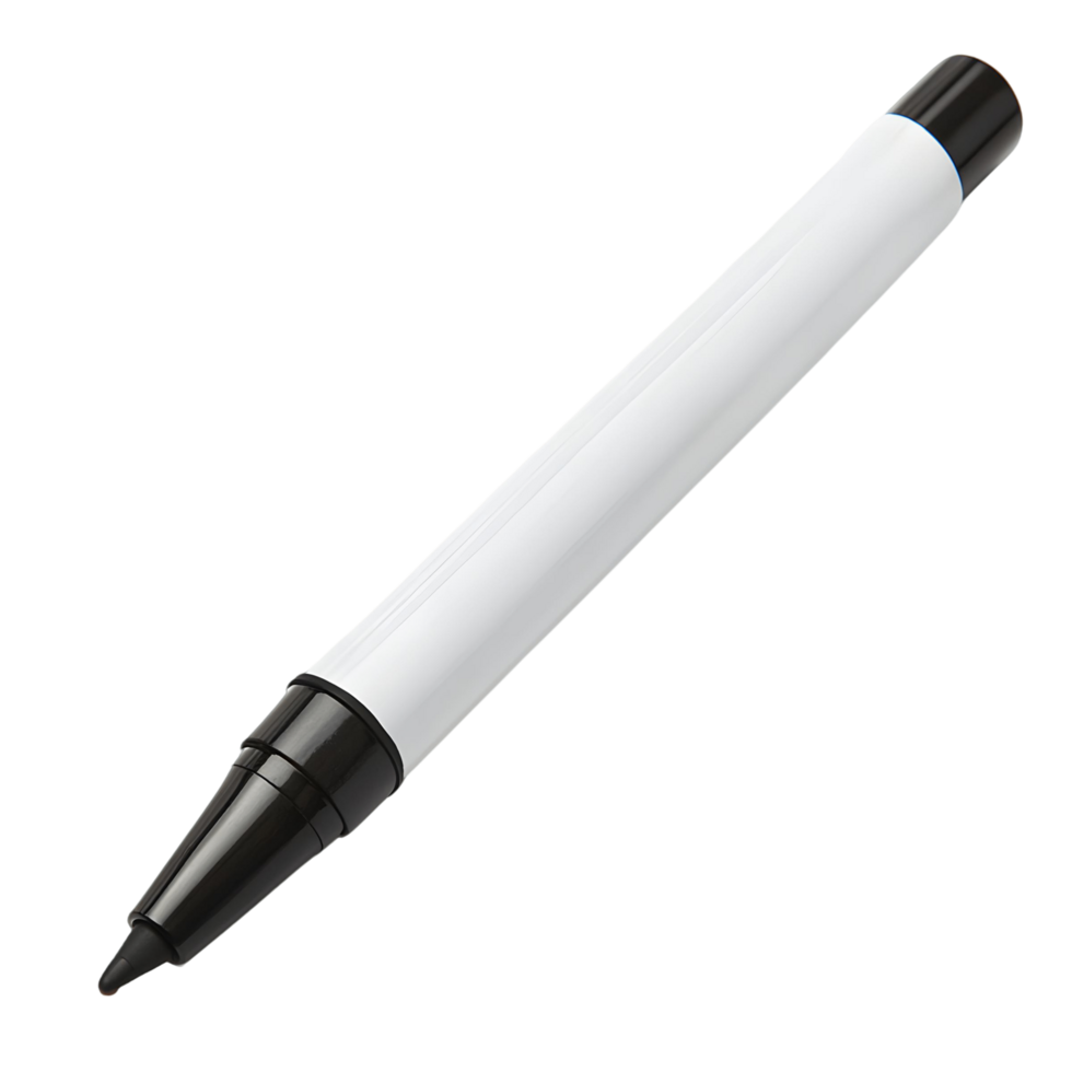 Whiteboard Marker with Black Tip Isolated png