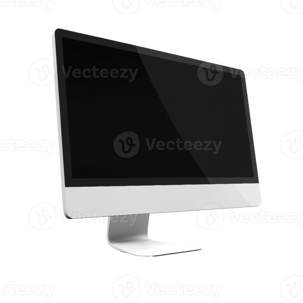 Modern All in One Computer Display Screen png