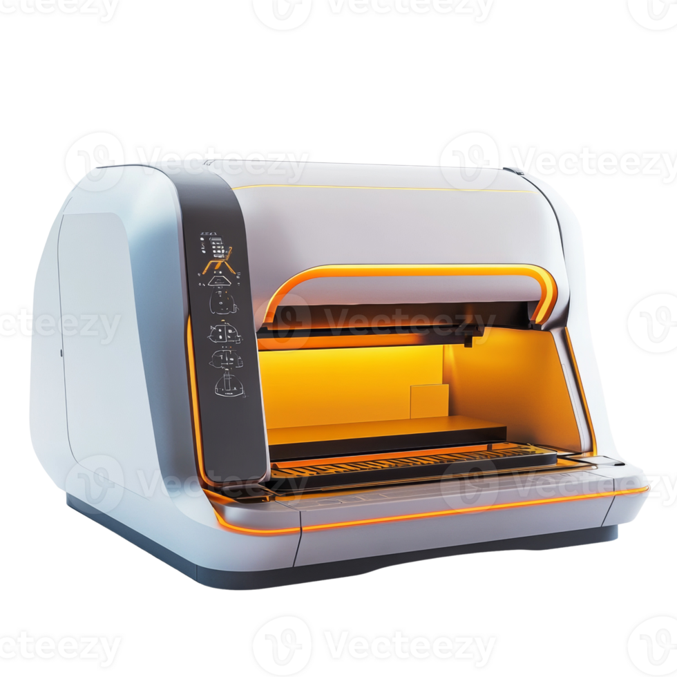 Futuristic Medical Device Scanning Technology Innovation png