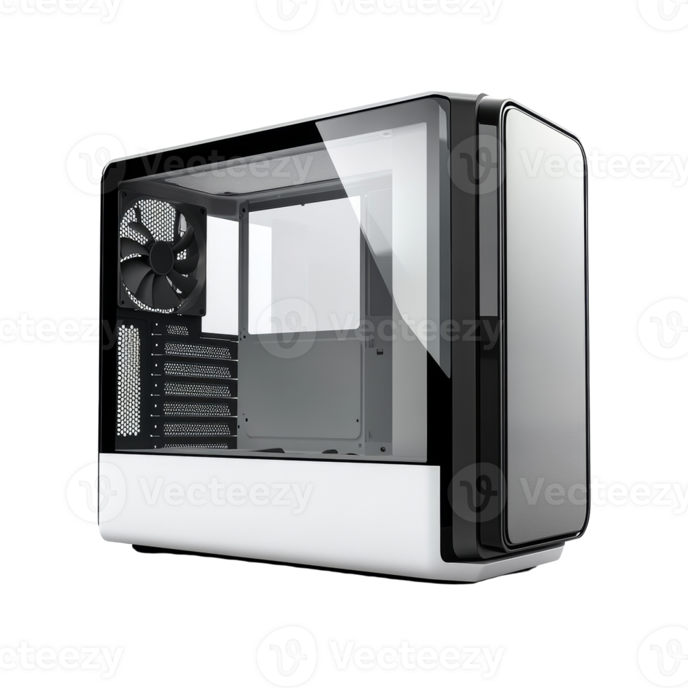 Sleek Modern Computer Case Design Showcase png