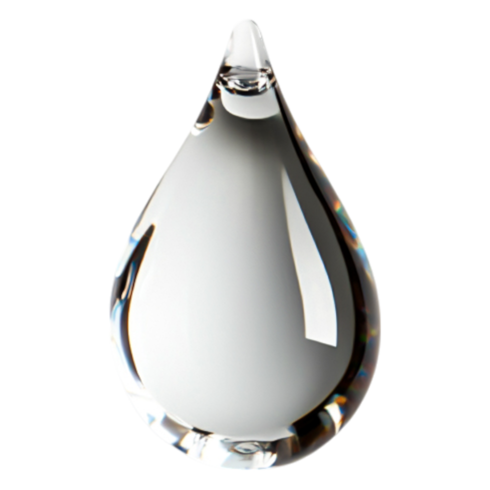 Crystal Water Drop Formation for Artistic and Elegant Displays png