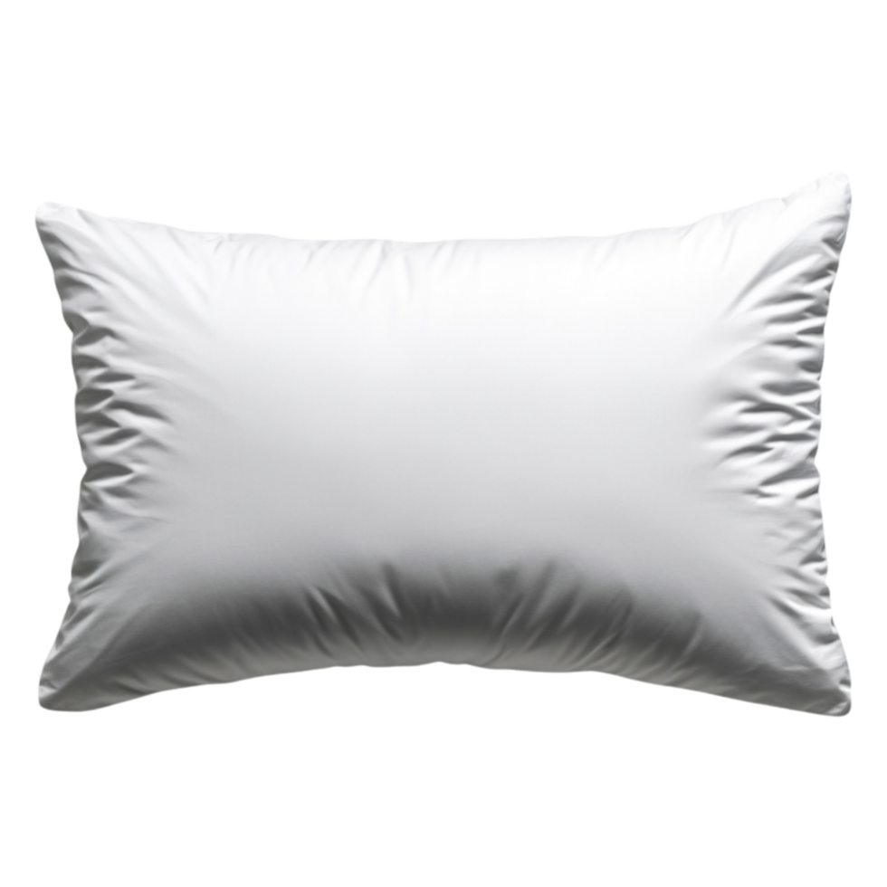 Soft White Pillow on for Home Decoration Use png