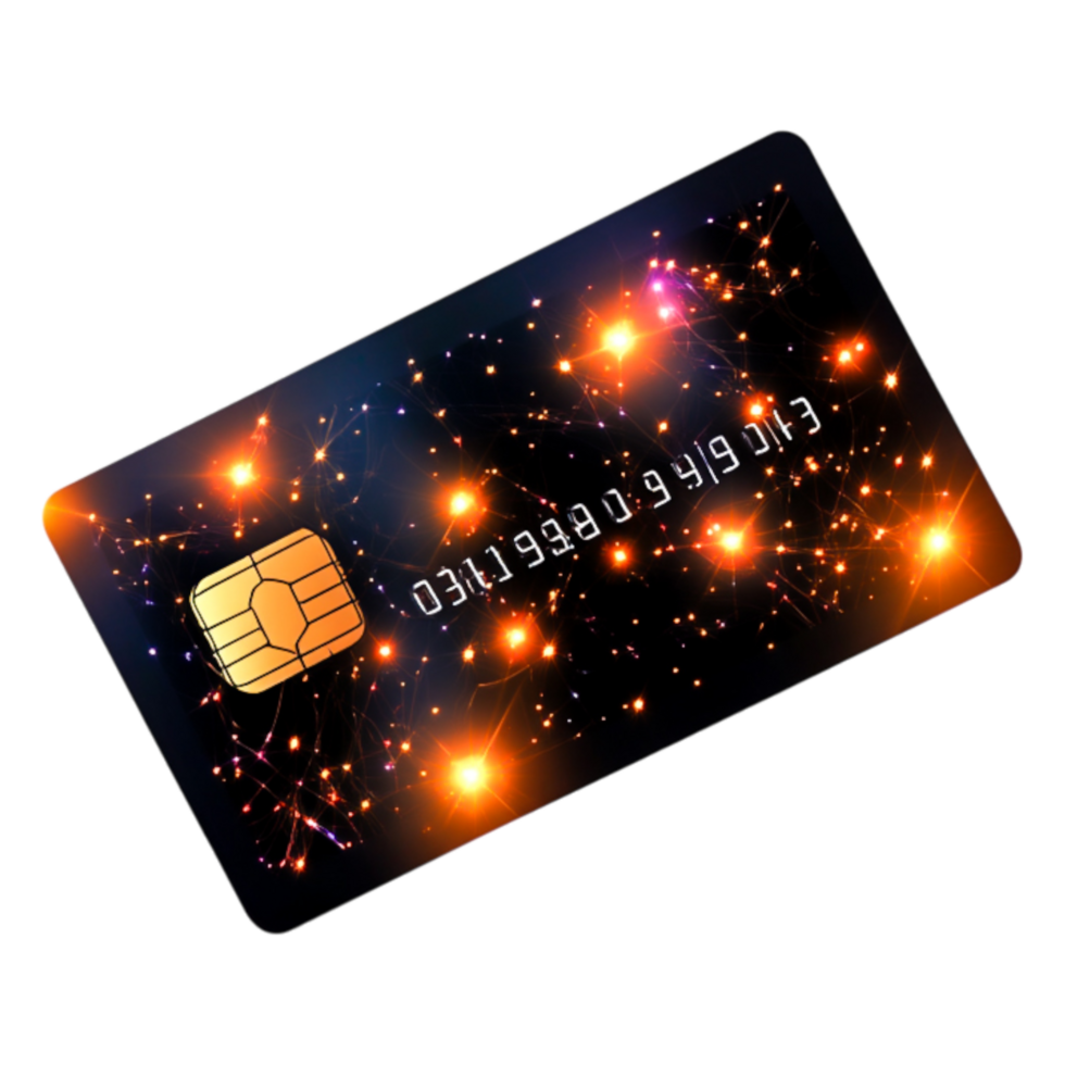 Modern Technology Concept with Smart Card and Digital png