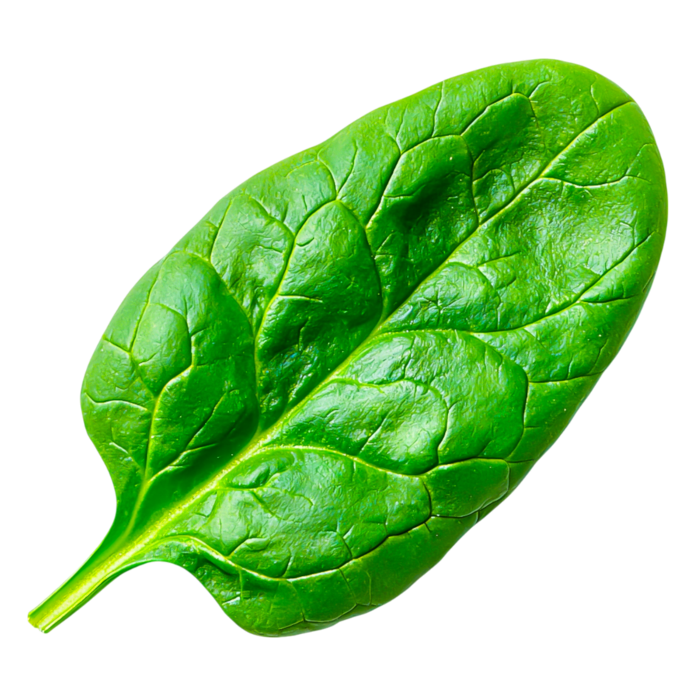 Fresh Green Spinach Leaf Isolated on for Cooking png