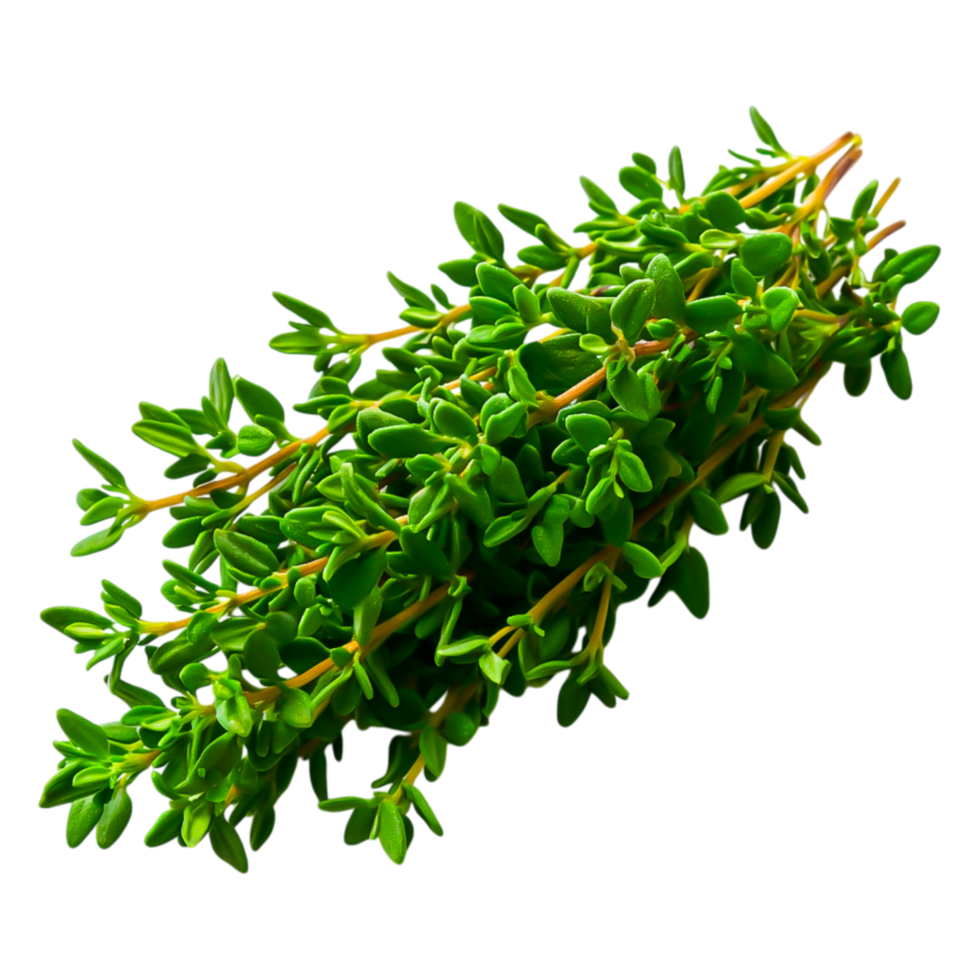 Fresh Green Thyme Herb on for Culinary Uses png