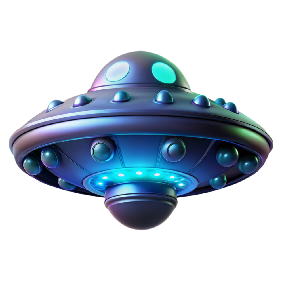 Futuristic Spaceship Alien Craft Design - A futuristic depiction of a spaceship with alien craft design blending advanced technology with extraterrestrial elements png