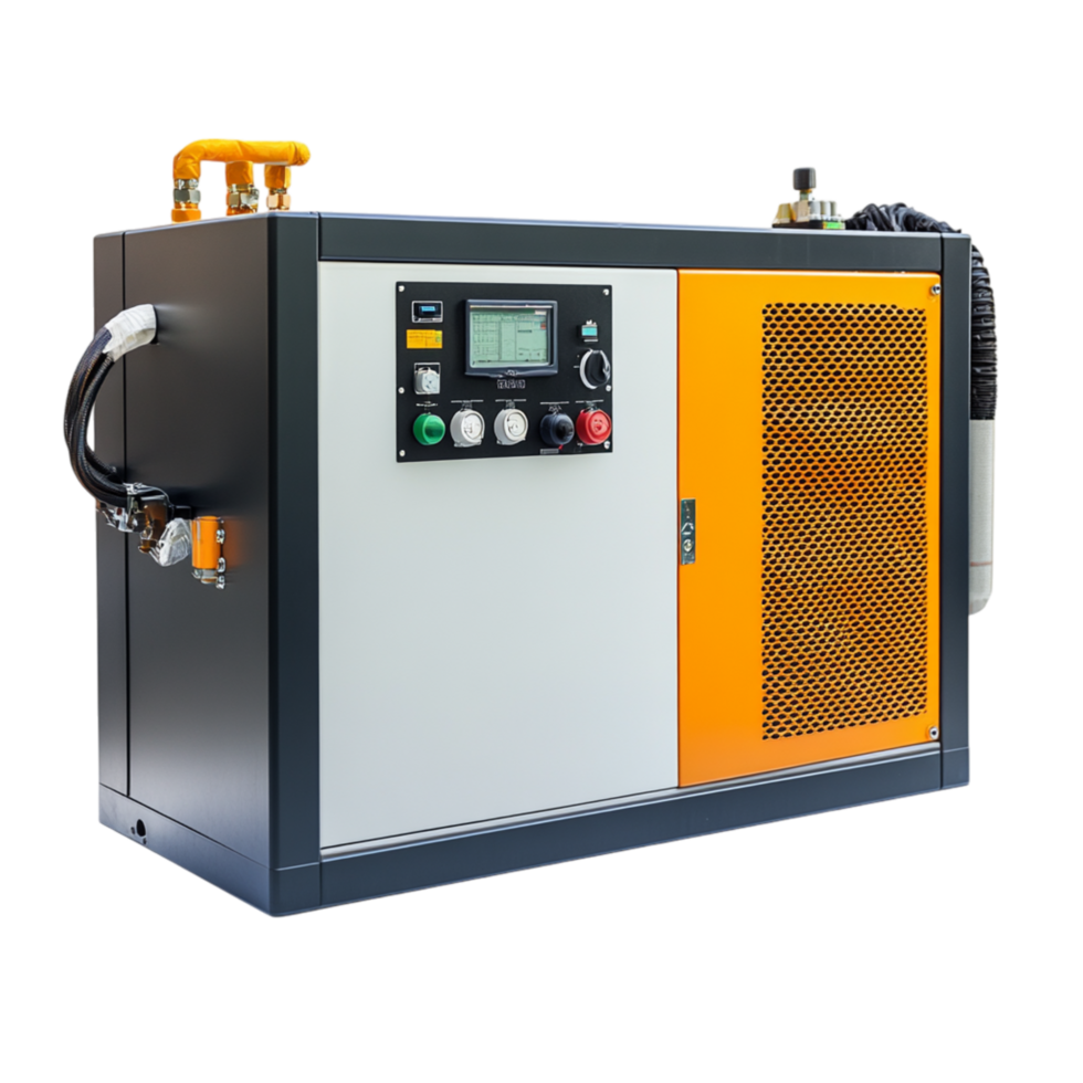 Industrial machine with control panel demonstrates advanced technology for efficient operations png