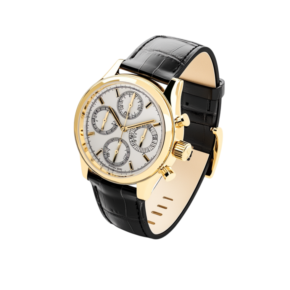 Wristwatch symbolizing precision stylish functionality and a timeless accessory for keeping track of moments png