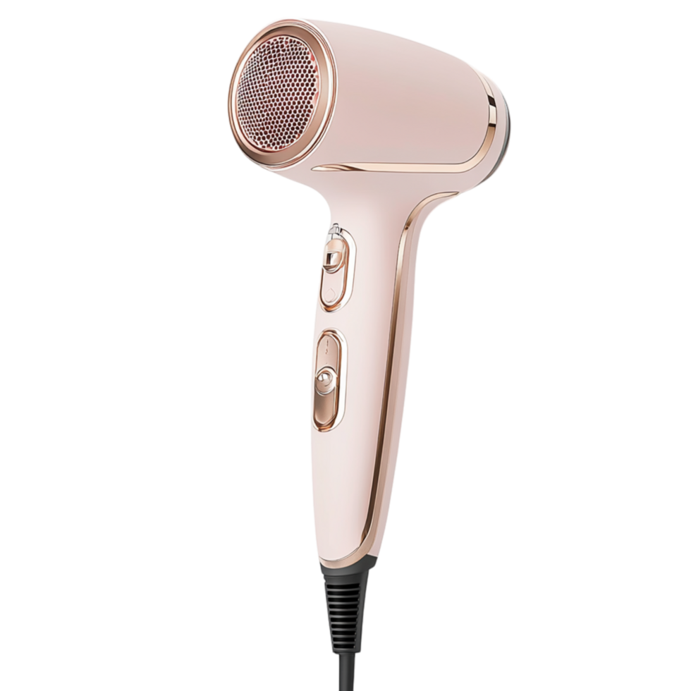 Hairdryer symbolizing quick styling sleek results and a powerful tool for drying and shaping hair png