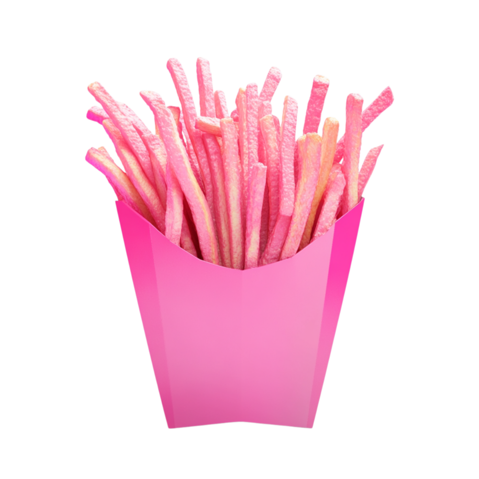 Crispy pink candy sticks arranged in a vibrant container offer a delightful sugary crunch making them an irresistible sweet snack for any occasion png