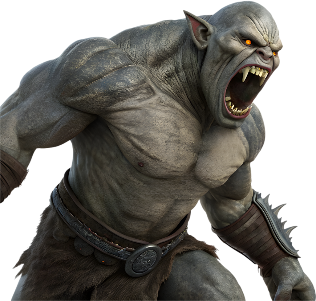 Menacing Ogre Monster with Frightening Appearance. . png