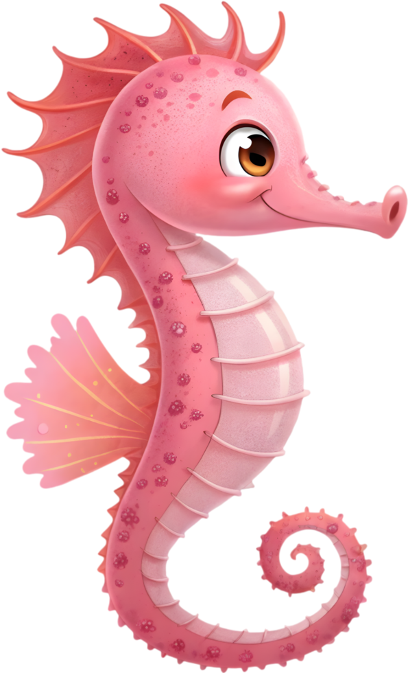Seahorse Clipart for Fun Beach-Themed Summer Crafts. . png