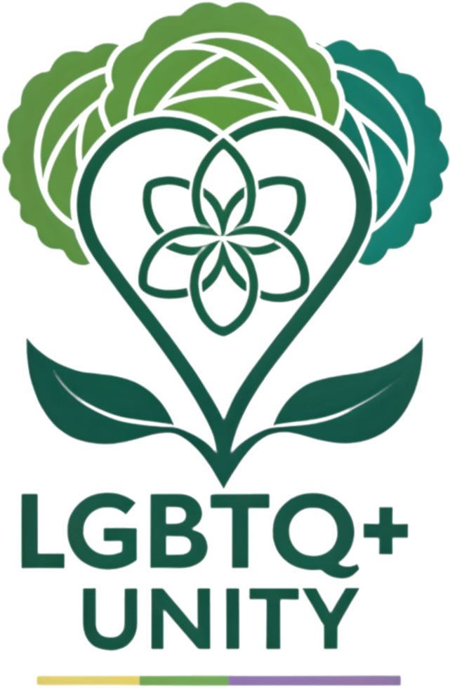 Bold and Elegant Green Carnation LGBTQ Pride Illustration. . png