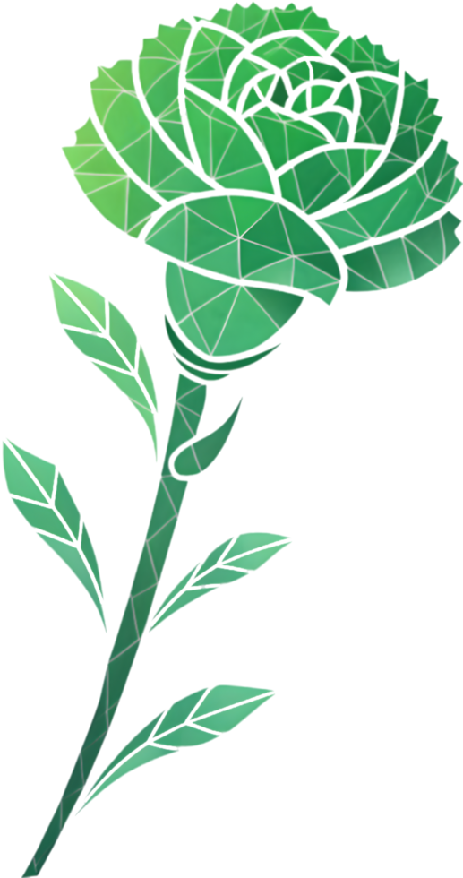 Express Your LGBTQ Identity with This Stunning Green Carnation. . png