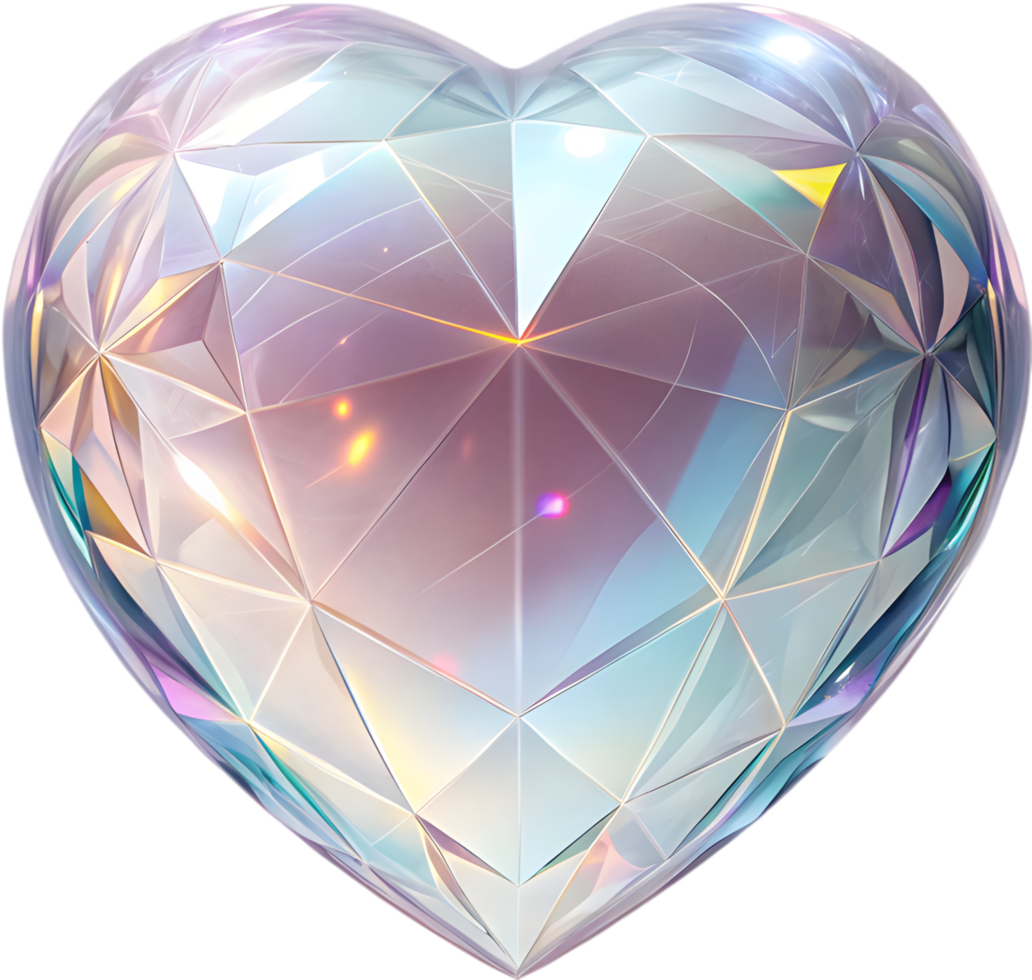 Unique 3D Heart Shape Render for High-Quality Prints. . png