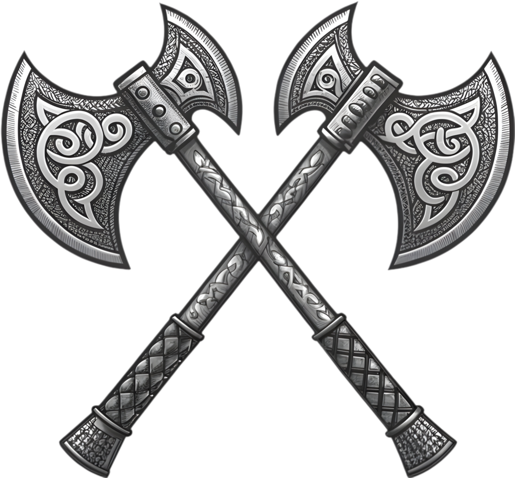 Aesthetic Labrys LGBTQ Icon for Social Movements. . png