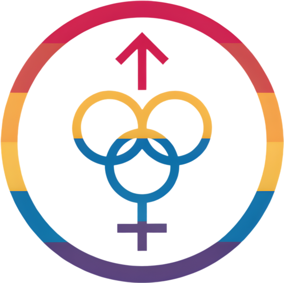 Authentic LGBTQ symbols graphics celebrating diversity. . png