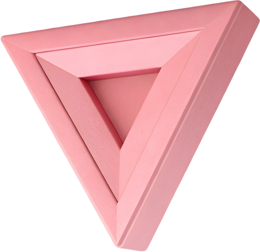 LGBTQ Awareness Symbol Featuring the Pink Triangle. . png