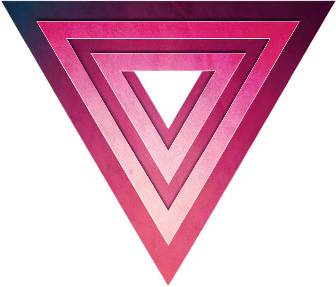 Social Justice LGBTQ Symbol with a Pink Triangle. . png