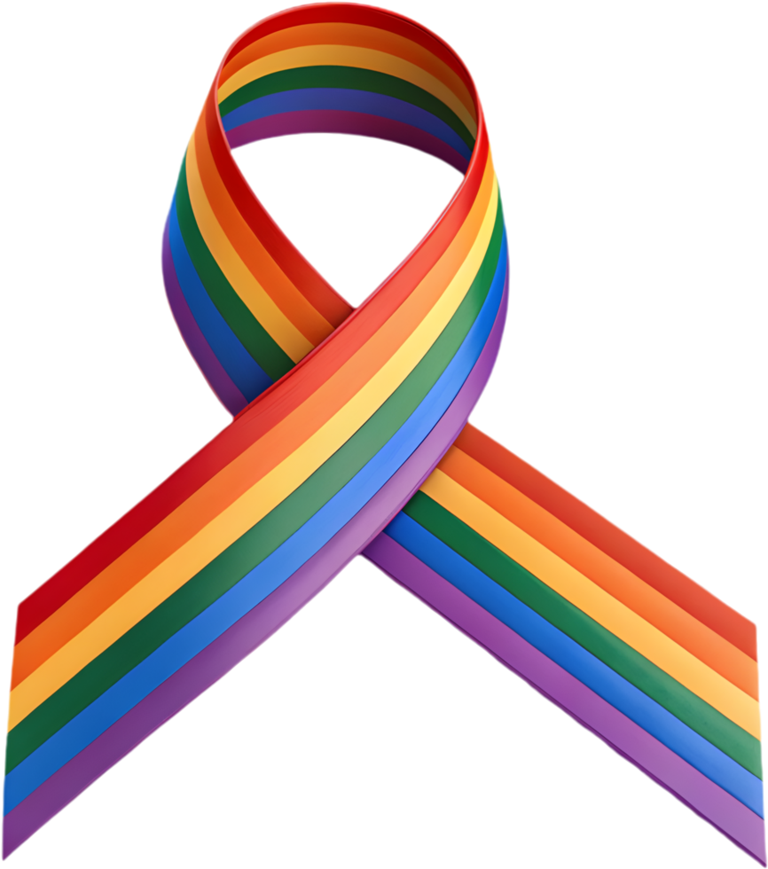 Colorful LGBTQ Pride Emblem Symbolizing Unity and Acceptance. . png