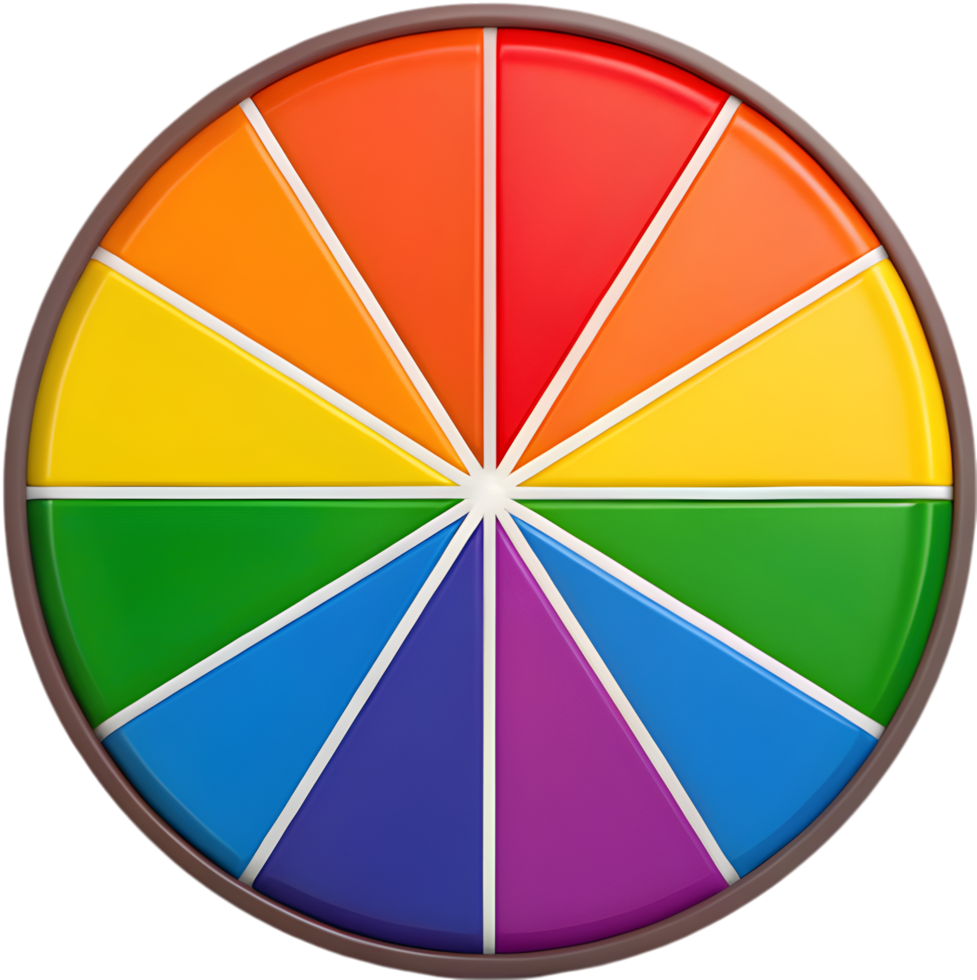 Beautiful LGBTQ Community Emblem Representing Pride and Love. . png