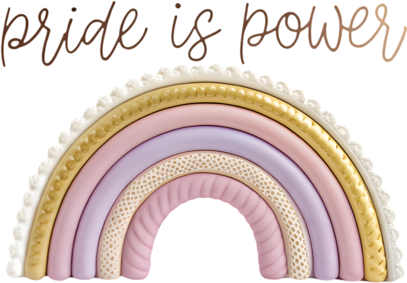 Diverse LGBTQ Rainbow Arch Symbols Clipart for Celebrating Pride . png