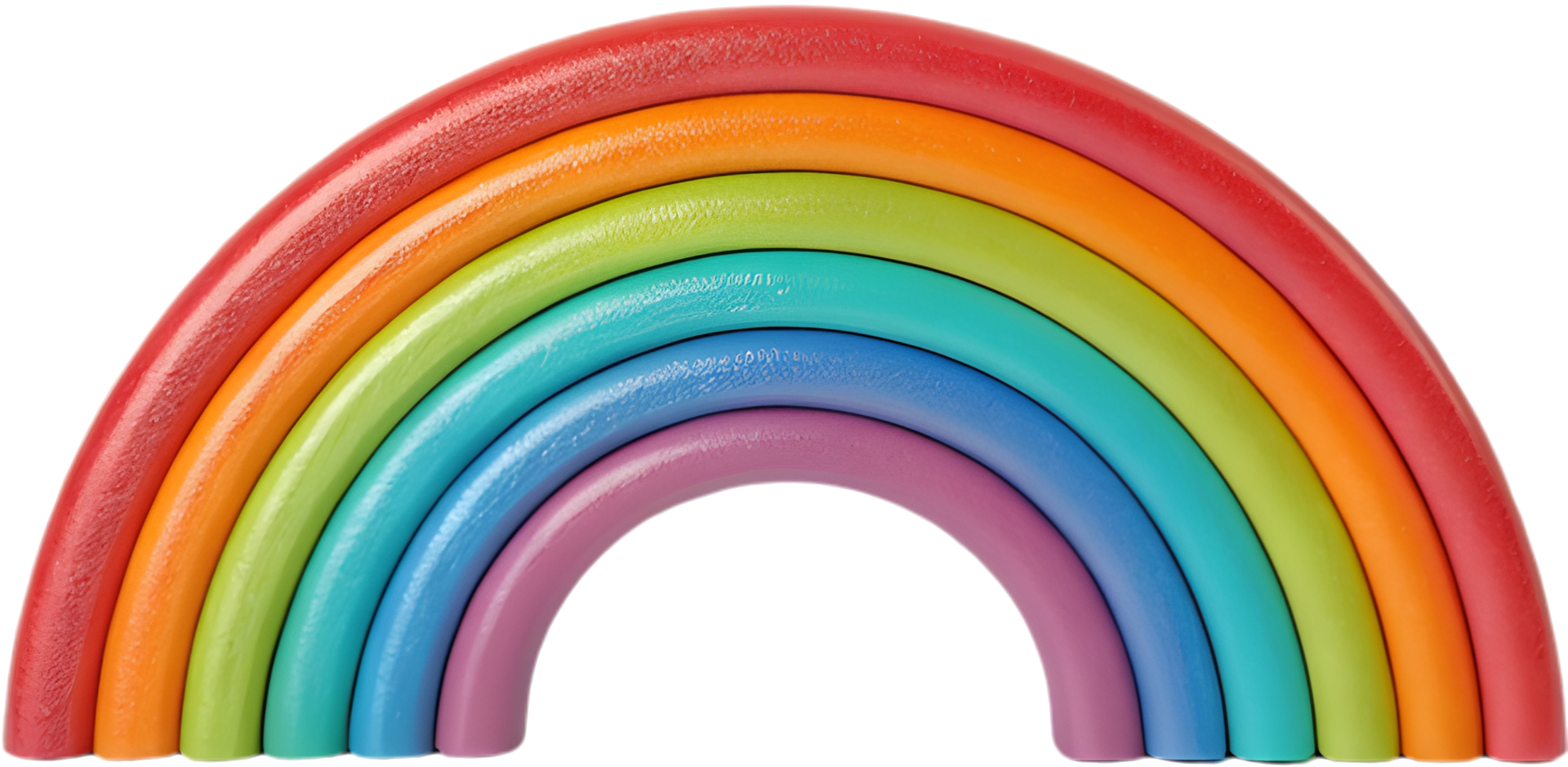 Beautiful LGBTQ Rainbow Arch Symbols Clipart for Diversity and Equality . png