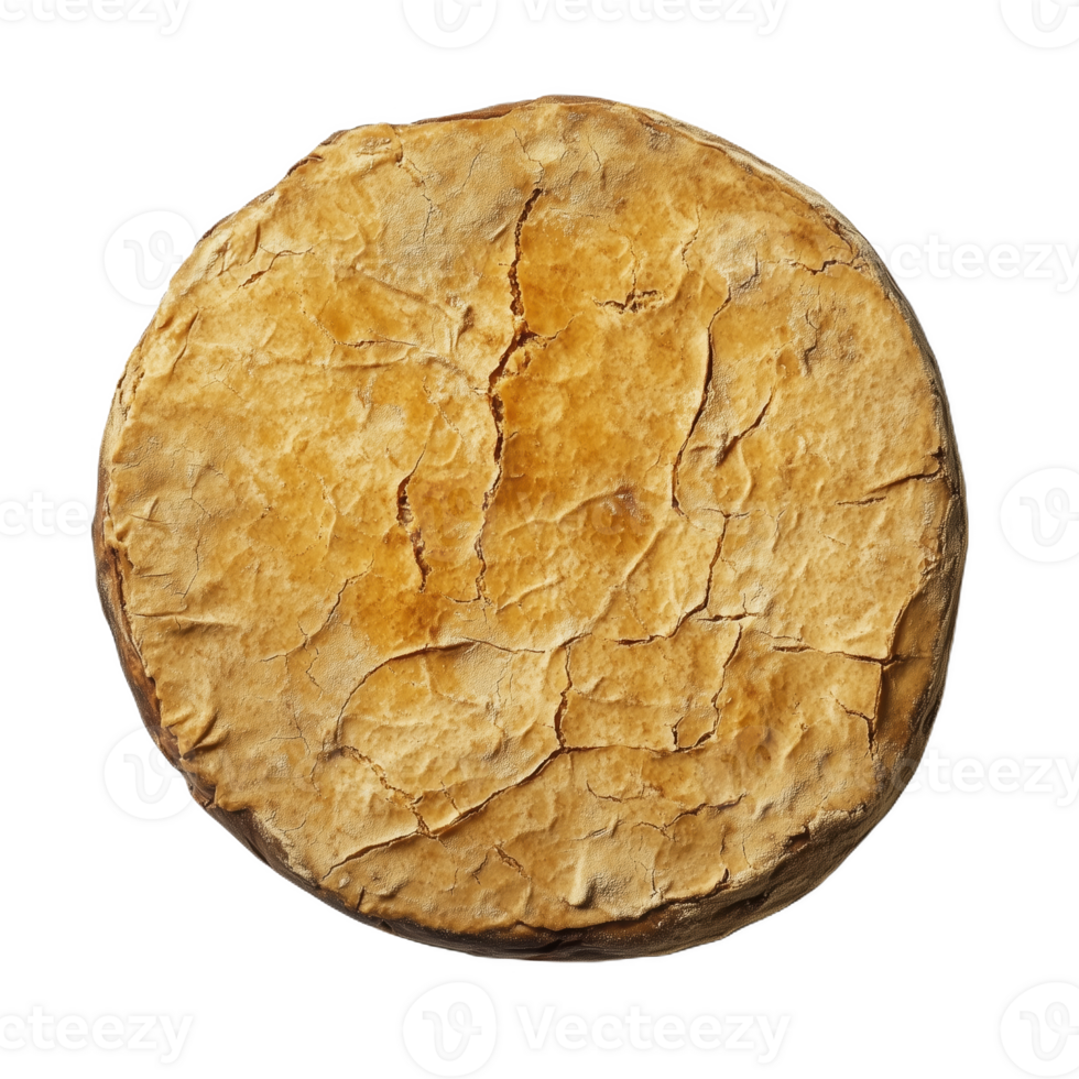 Baking traditional Australian damper bread with a rustic outer crust png