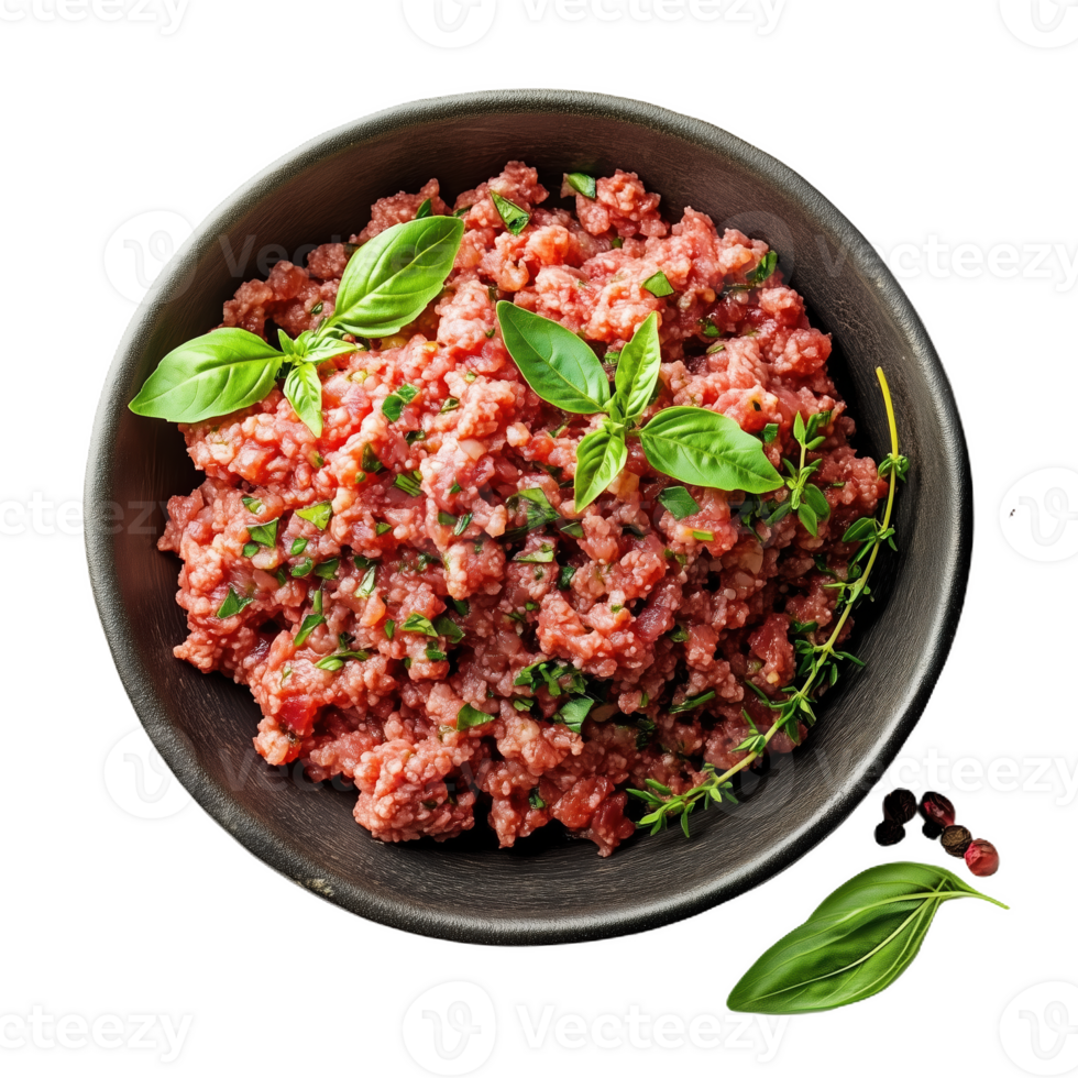 Delicious kitfa spiced minced meat prepared with fresh herbs and spices png