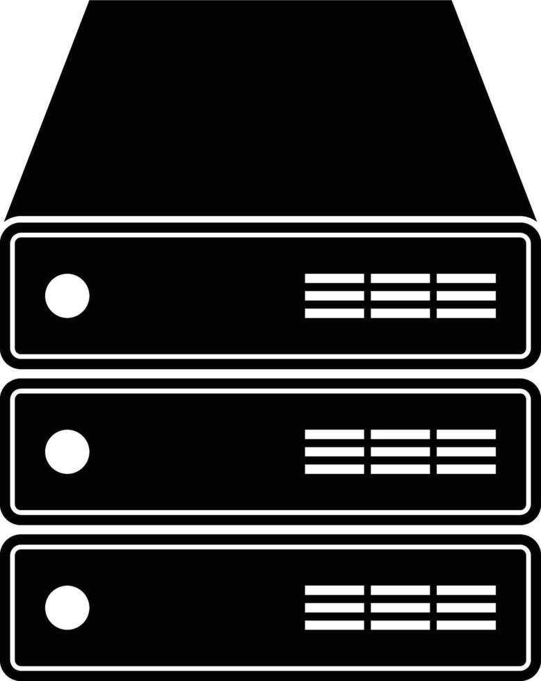 Servers Technology and IT Icon vector