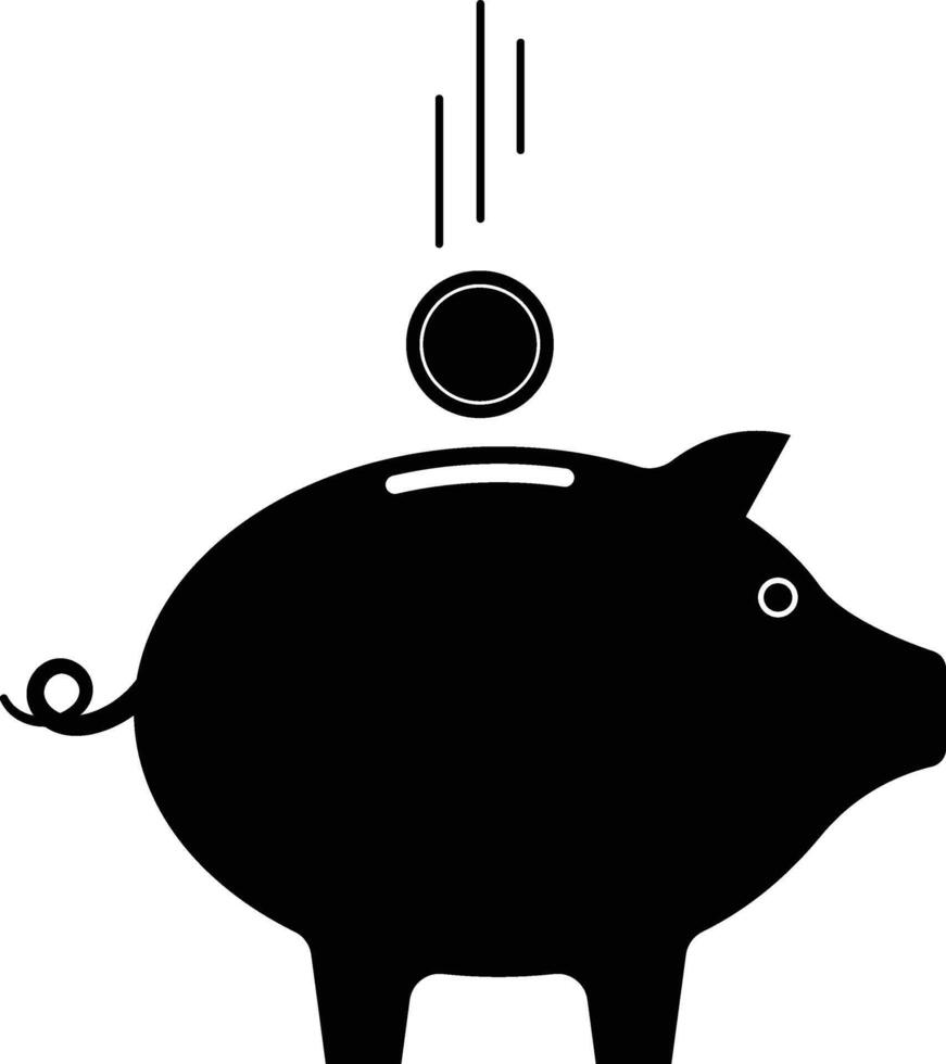 Piggy Banks Business and Finance Icon vector